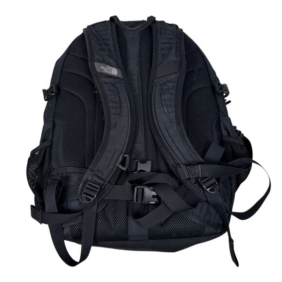 The North Face Borealis Backpack Black Laptop Compartment Hiking Waist Belt READ - Picture 2 of 12
